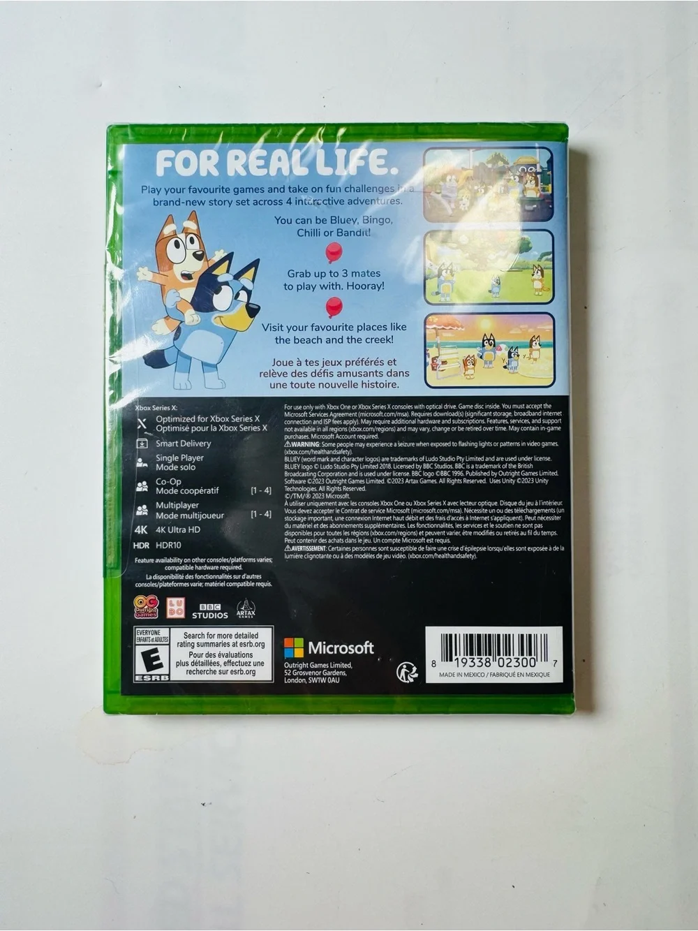 Microsoft Xbox One/Series X Bluey The Videogame - sealed